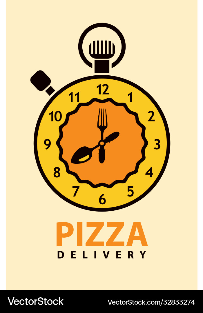 Kreative Banner auf Thema Pizza Lieferung Kreative Banner auf Thema Pizza Lieferung vektorbild