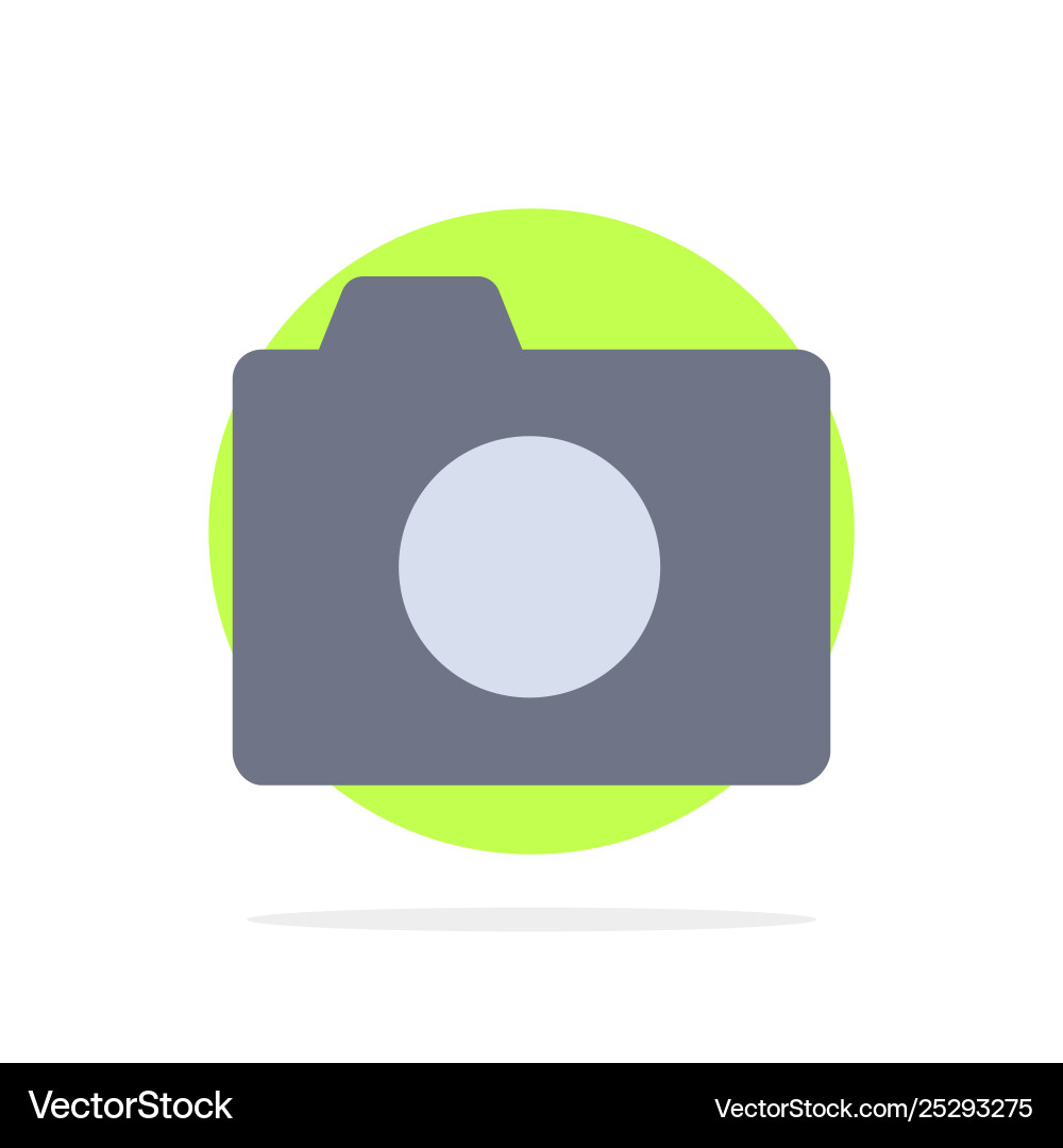 Camera image photo basic abstract circle Camera image photo basic abstract circle vector image