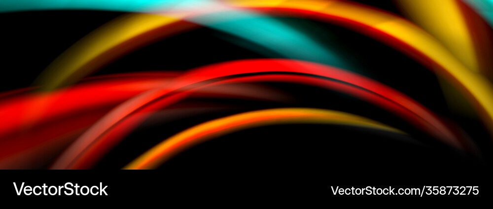 Dynamic motion abstract background color blurred Vector Image