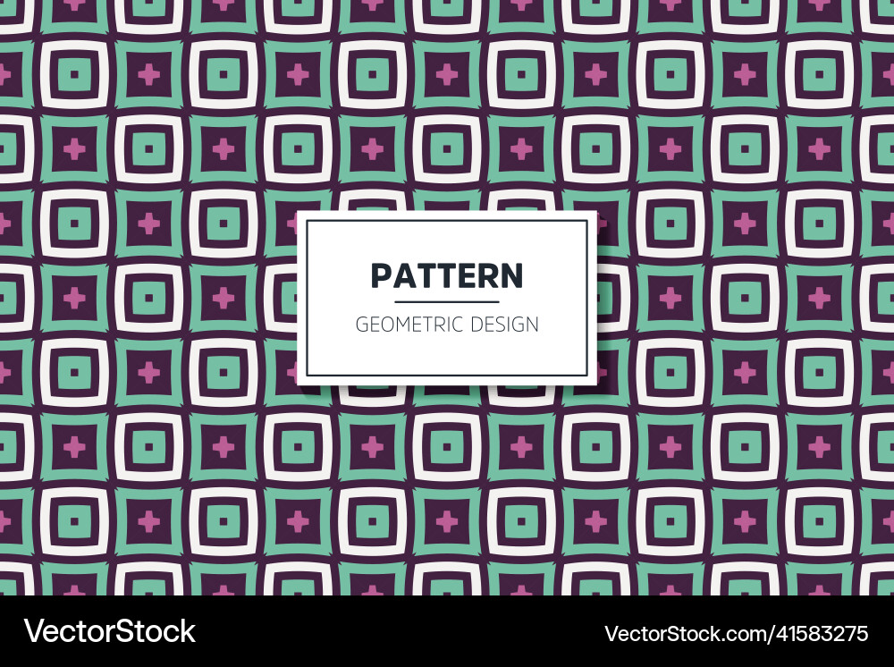 Seamless pattern in ethnic style with geometric Seamless pattern in ethnic style with geometric vector image