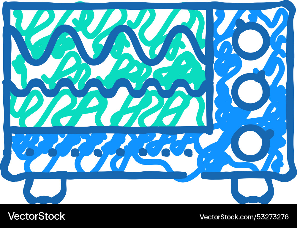 Electromagnetic waves checking equipment icon Vector Image