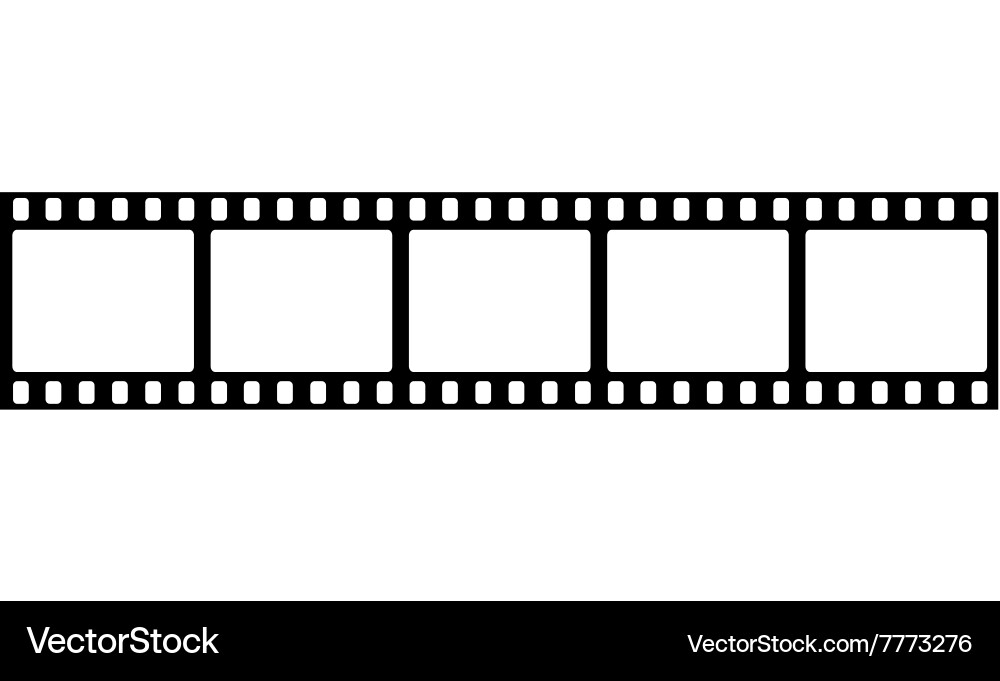 Film Roll Template Vector Image
