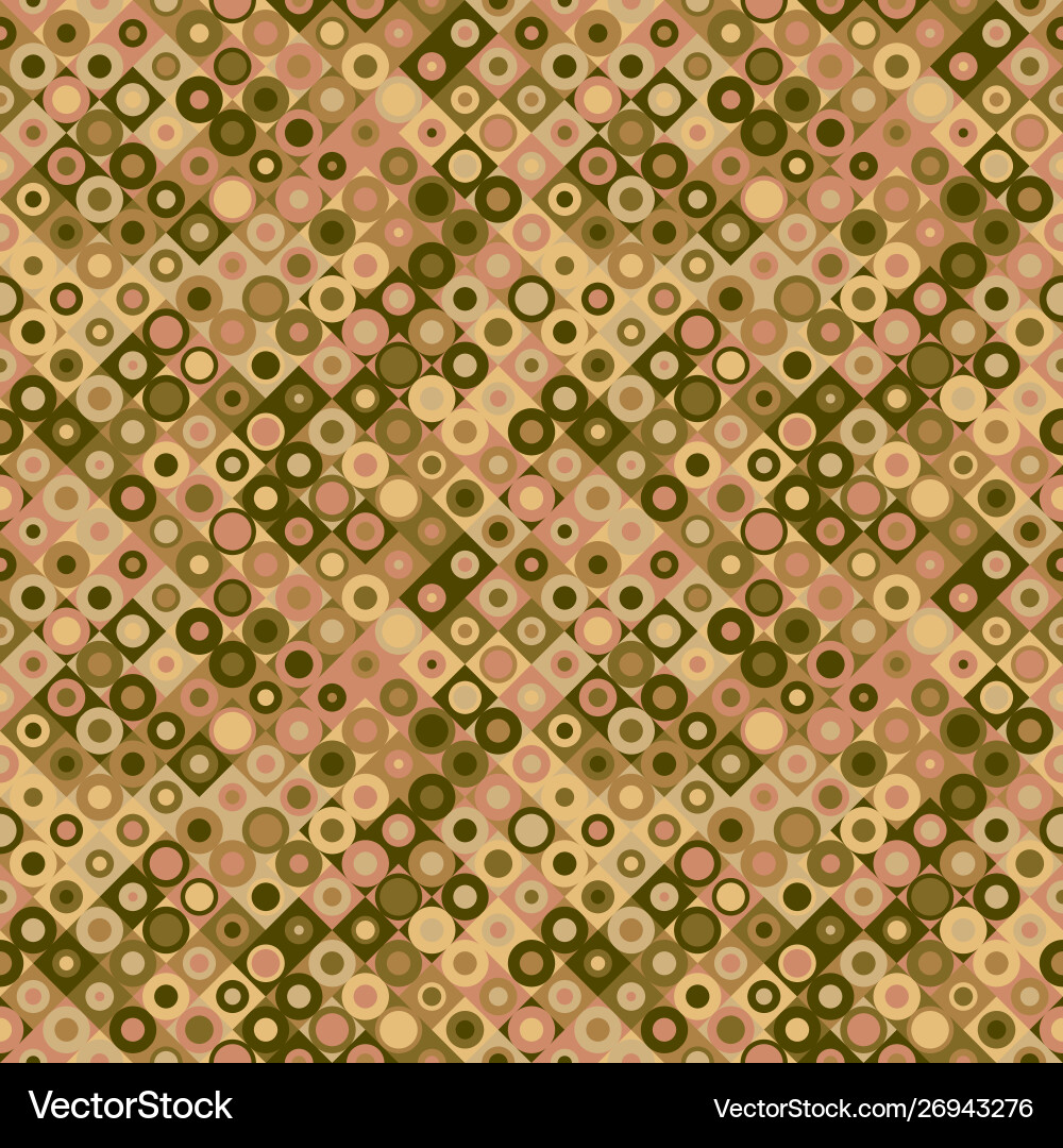 Geometrical colorful abstract circle pattern vector image