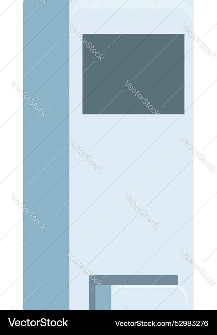 Modern intercom system enhancing home security Modern intercom system enhancing home security vector image