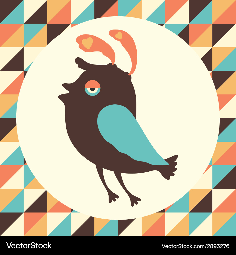 Retro pattern - set 31 Vector Image