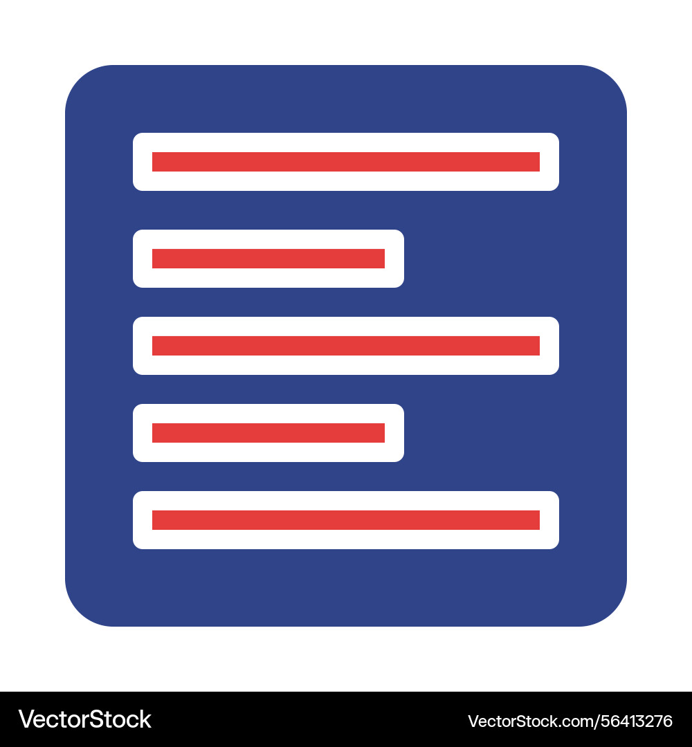 Structured data graphic representation Structured data graphic representation vector image
