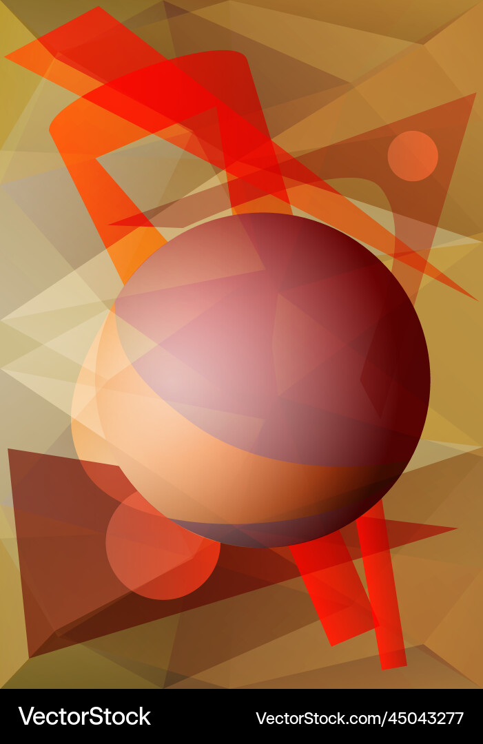Abstract polygon background eps10 - graphics Vector Image