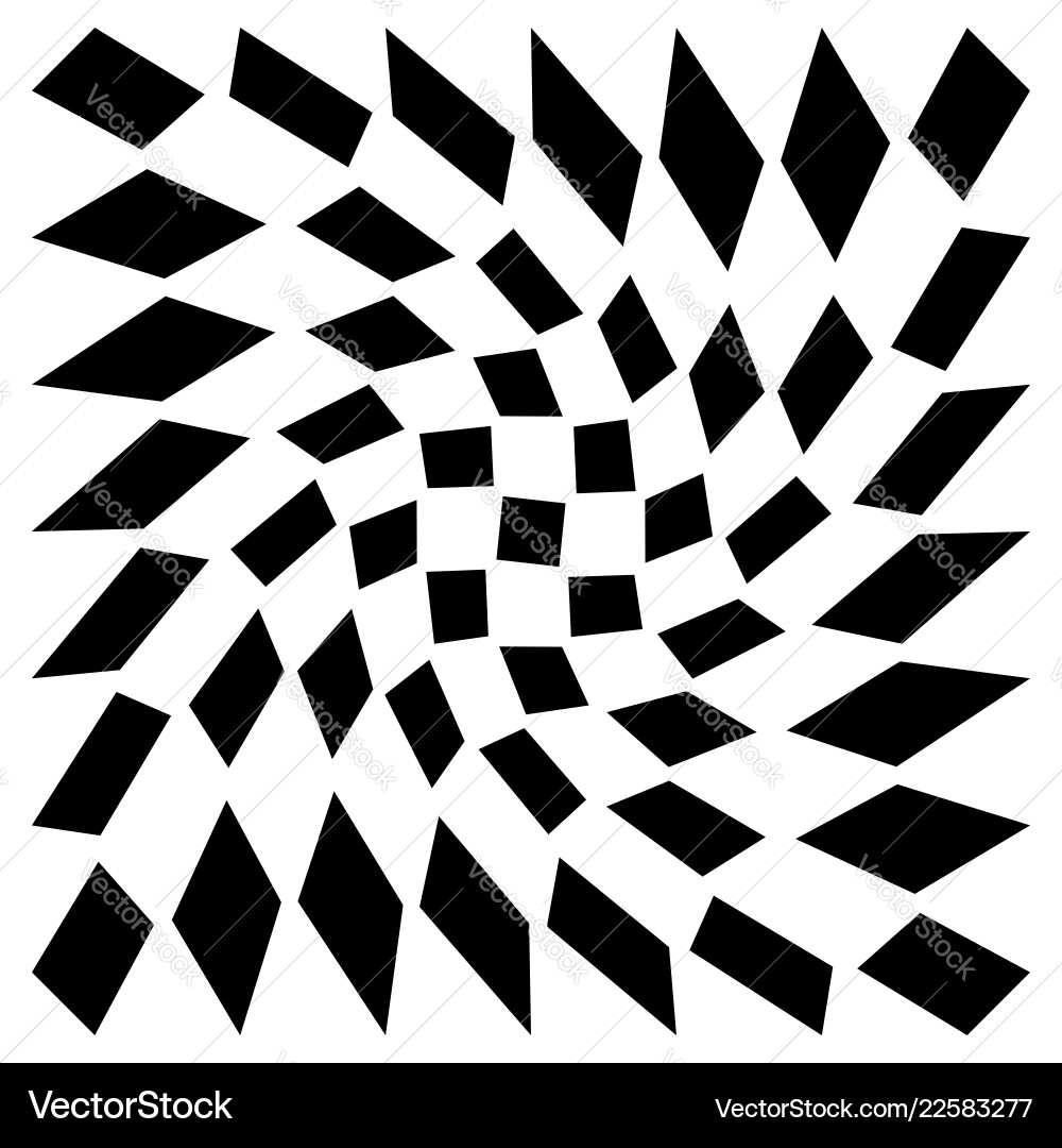 Distorted mesh grid geometric element irregular Distorted mesh grid geometric element irregular vector image