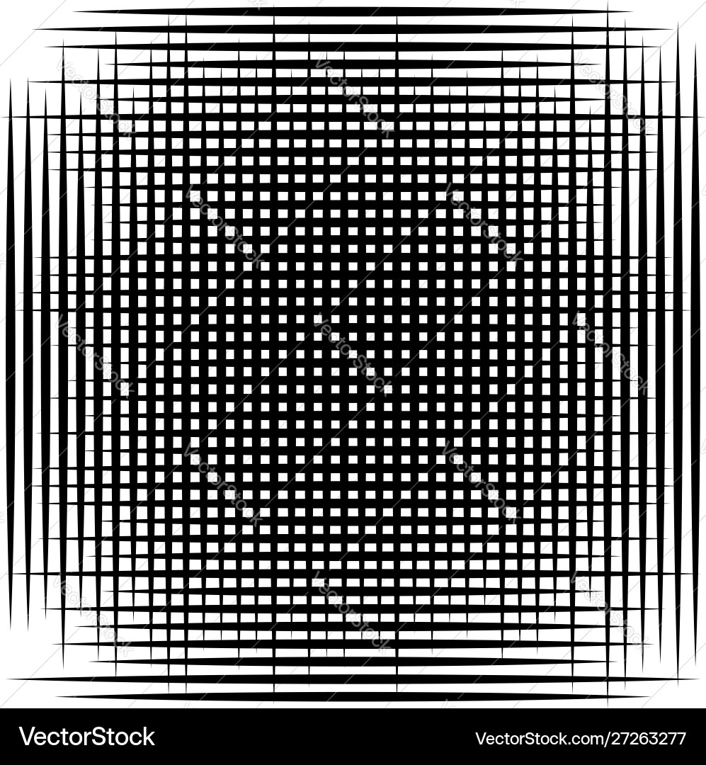 Grid mesh element cellular reticular grate Vector Image