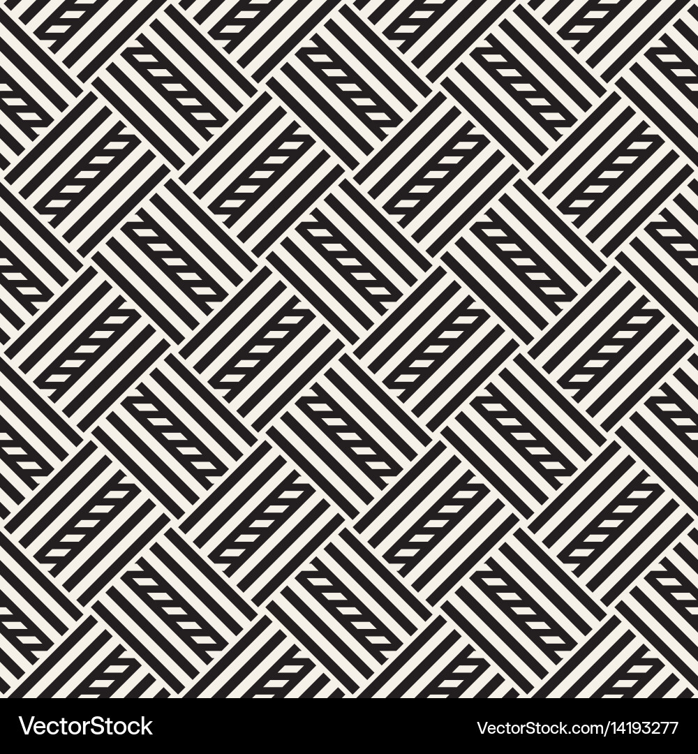 Interlocking Line Pattern Vector Image