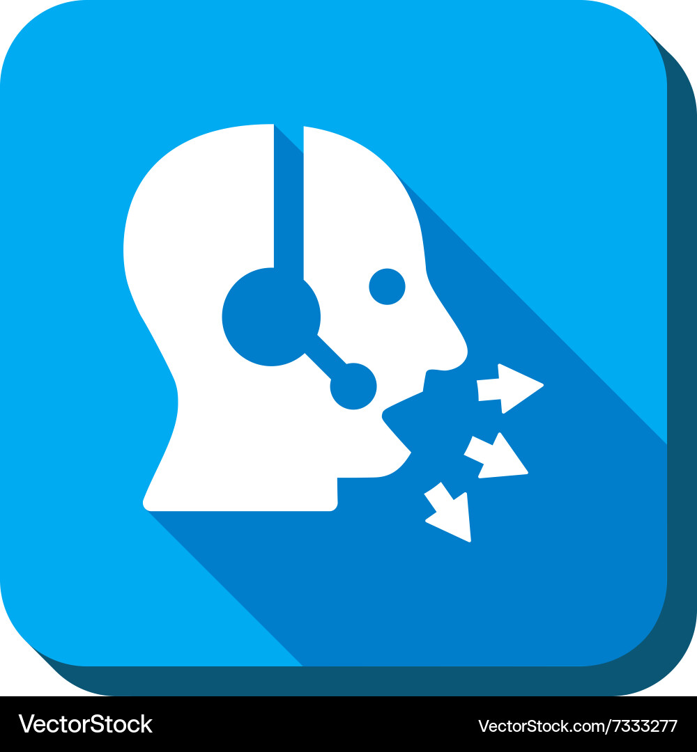 Operator message icon Vector Image