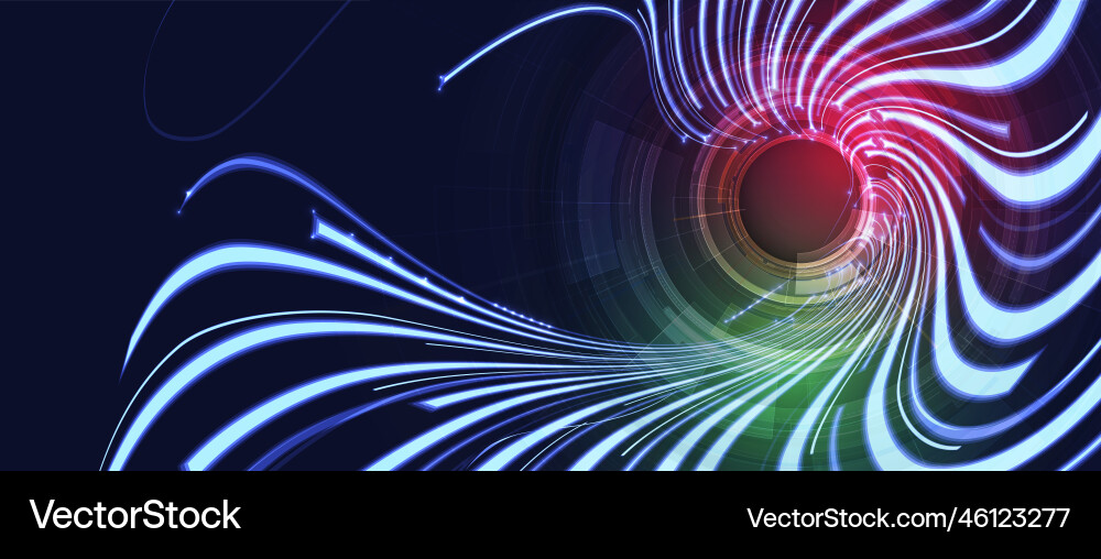 Technology data background idea of global Technology data background idea of global Vector Image