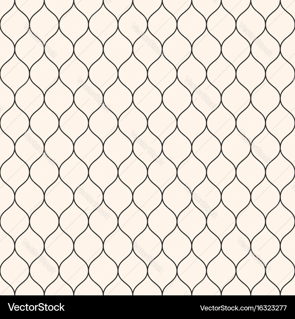 Wavy Mesh Pattern vector image