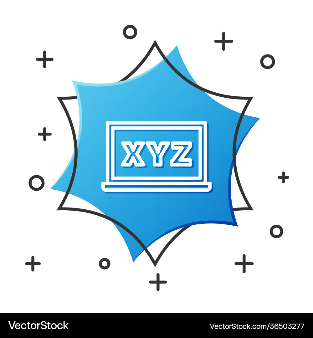 White line xyz coordinate system on chalkboard White line xyz coordinate system on chalkboard vector image
