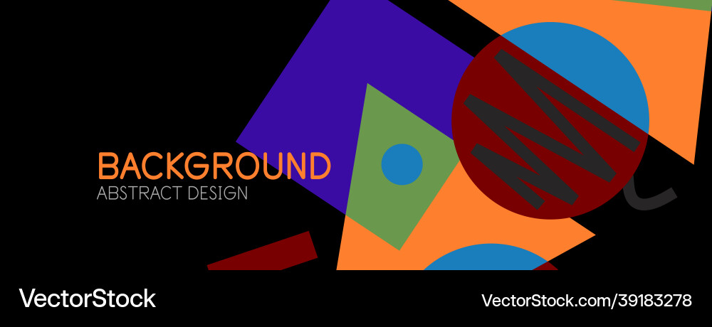 Abstract background blocks lines triangles Abstract background blocks lines triangles vector image
