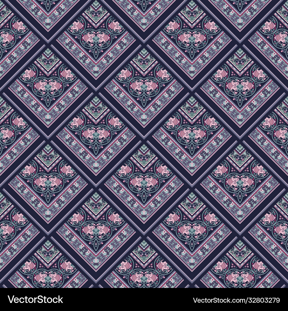 Nature patch pattern mosaic background Nature patch pattern mosaic background vector image