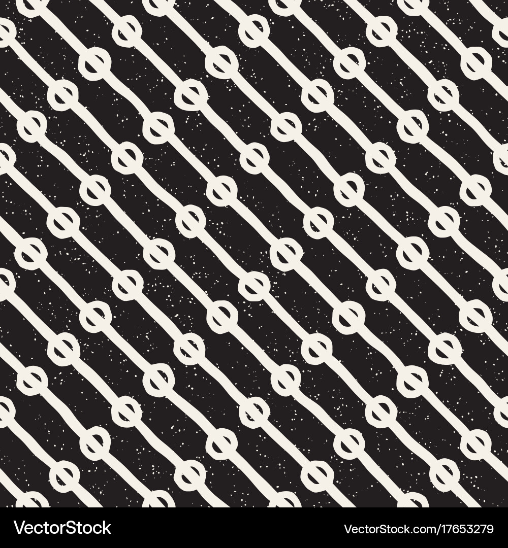 Seamless pattern with hand drawn lines abstract Vector Image
