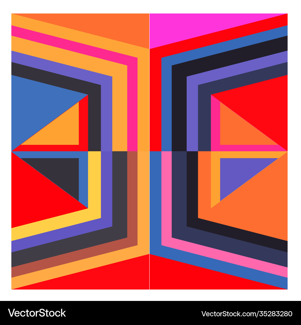 Colorful geometric and curve background pattern Colorful geometric and curve background pattern Vector Image