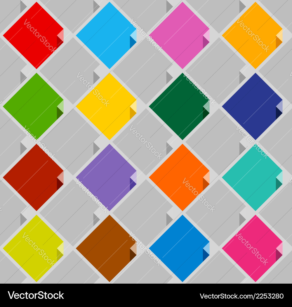 Colorful Square Background vector image