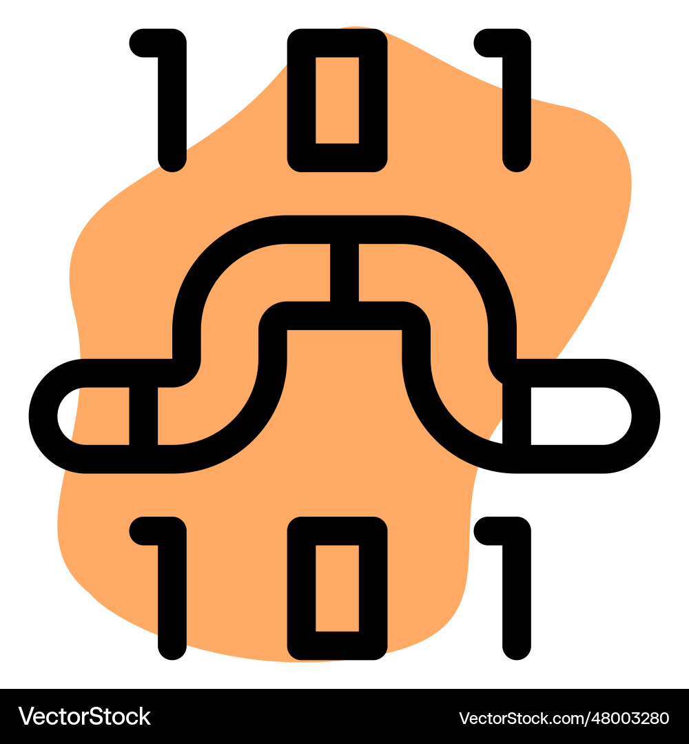 Worm a self replicating system malware vector image