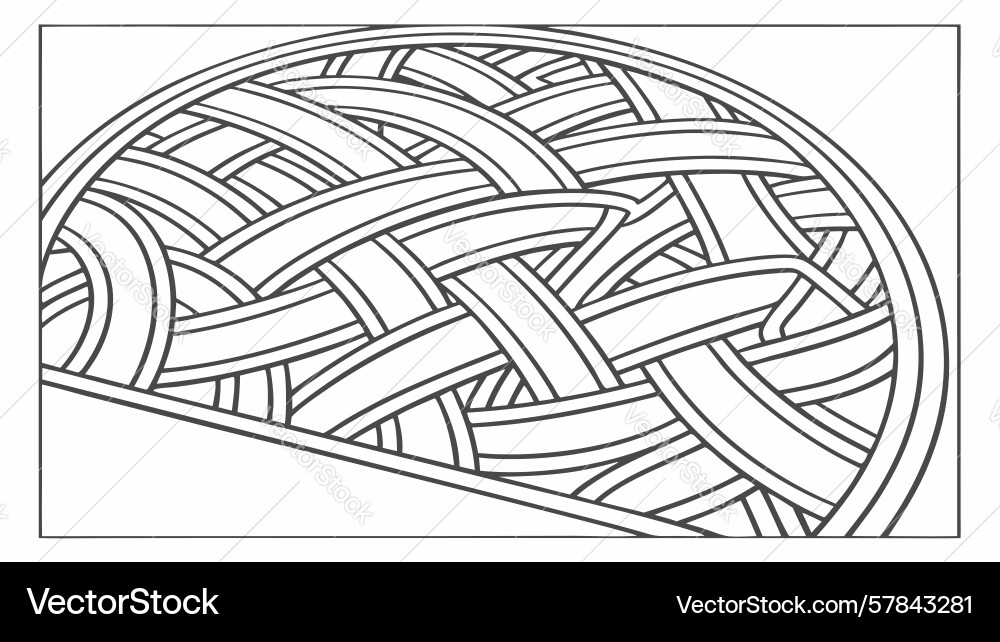 Celtic knot sphere ancient patterns and endless vector image