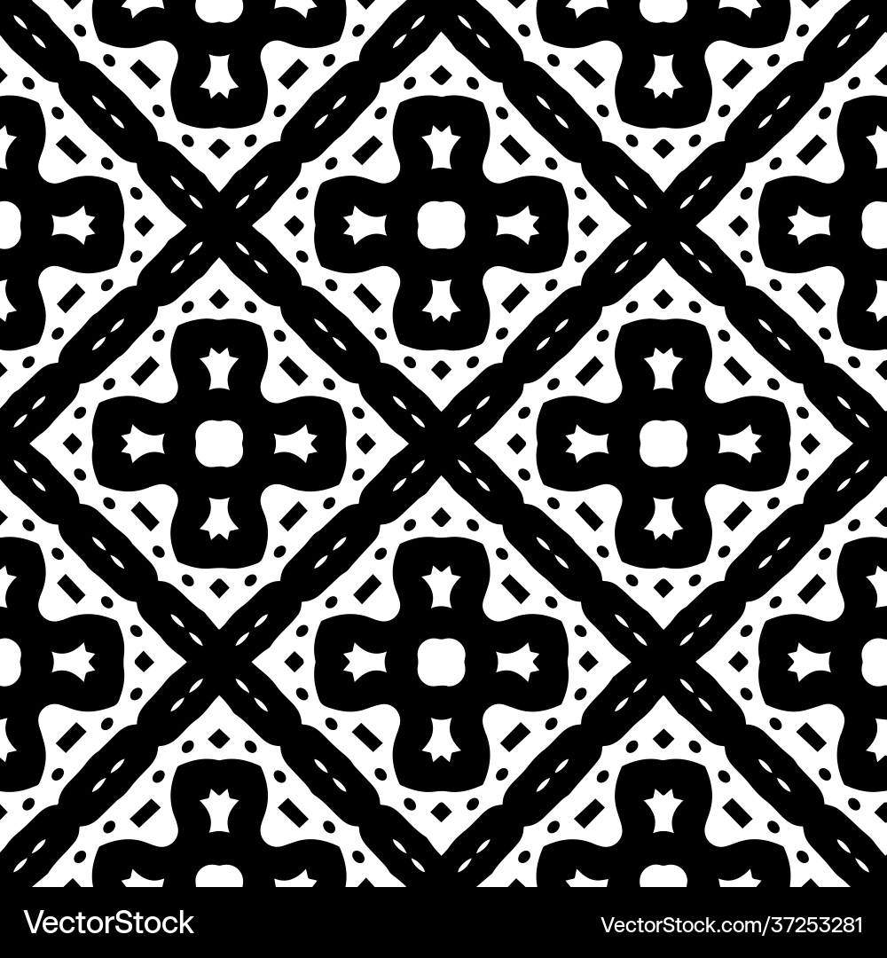 Geometric pattern with triangular elements vector image
