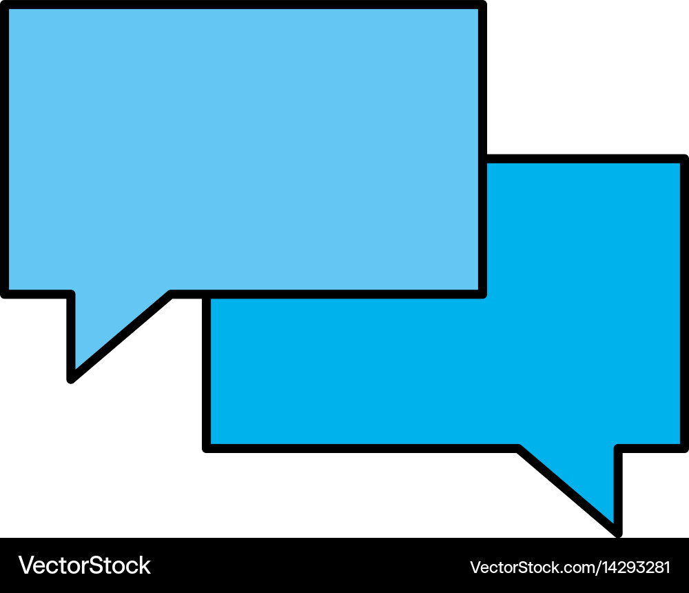 Instant messaging icon image vector image