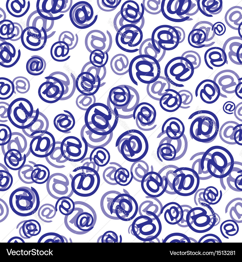 Internet seamless pattern vector image
