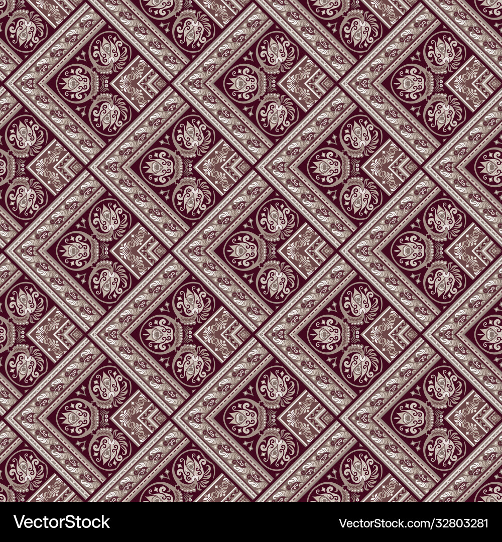 Nature patch pattern mosaic background Nature patch pattern mosaic background vector image