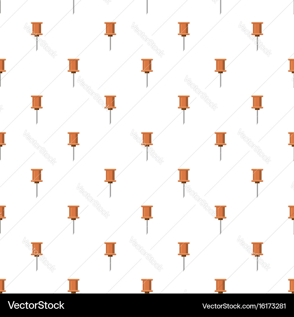 Push pin pattern Vector Image
