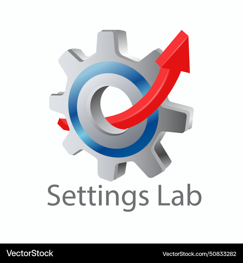 Setting lab Setting lab vector image