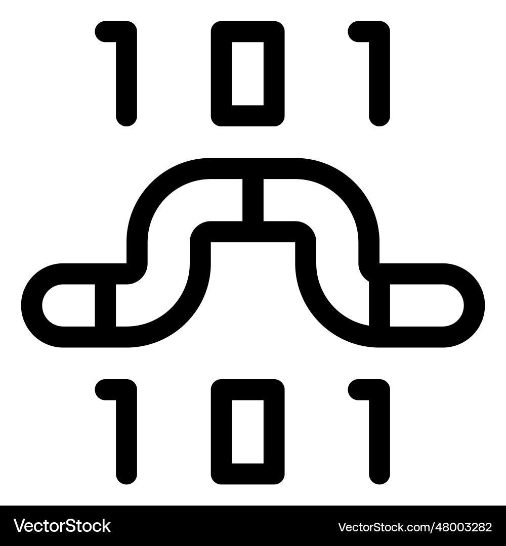 Worm a self replicating system malware vector image