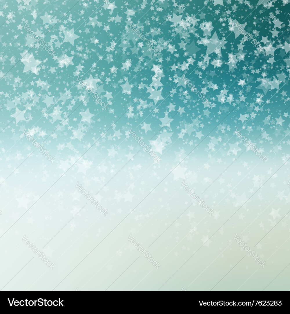 Falling snow background abstract snowflake pattern vector image