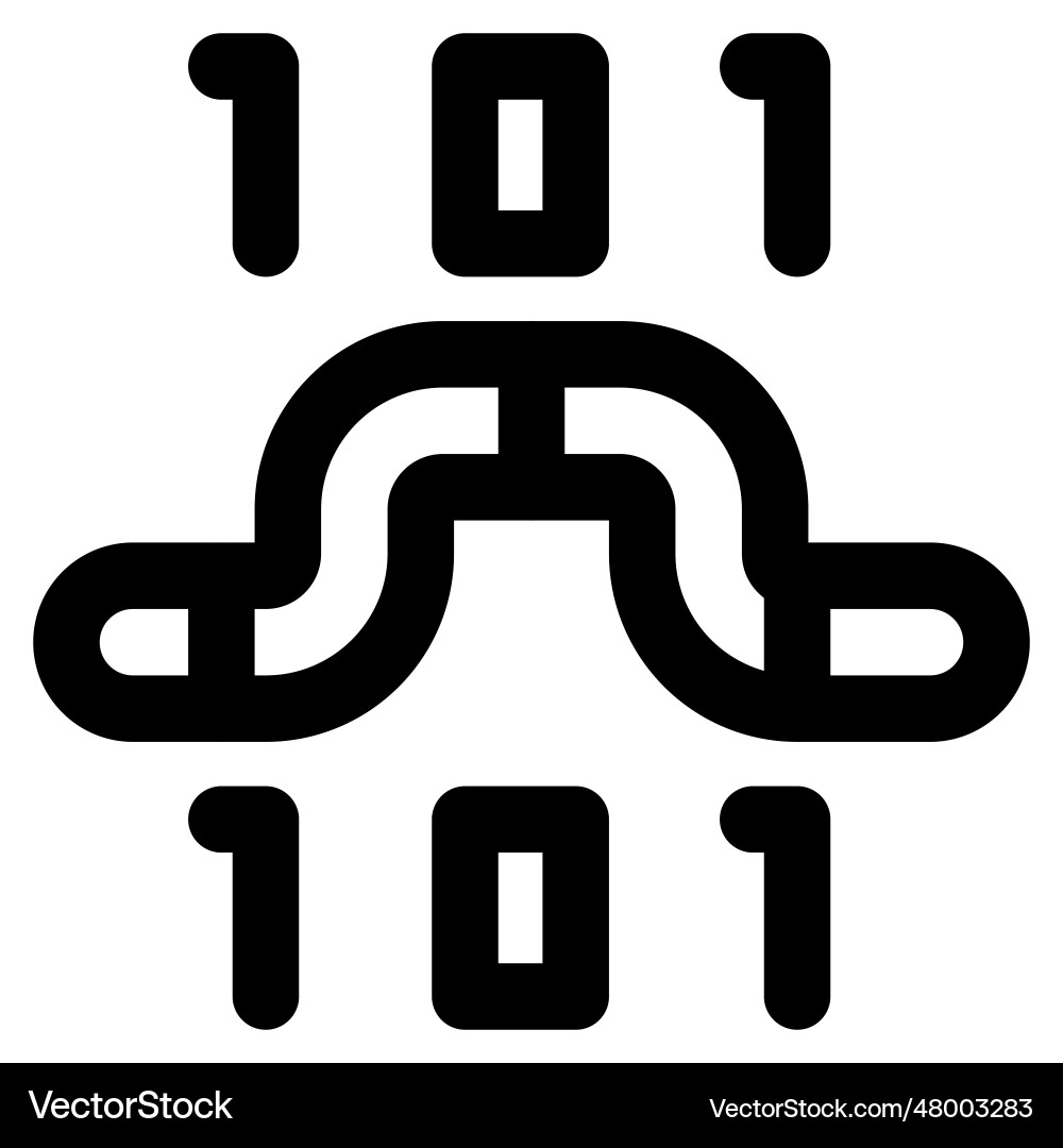 Worm a self replicating system malware Vector Image