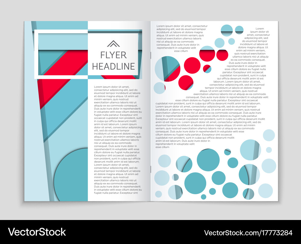 Abstract layout background set for art vector image