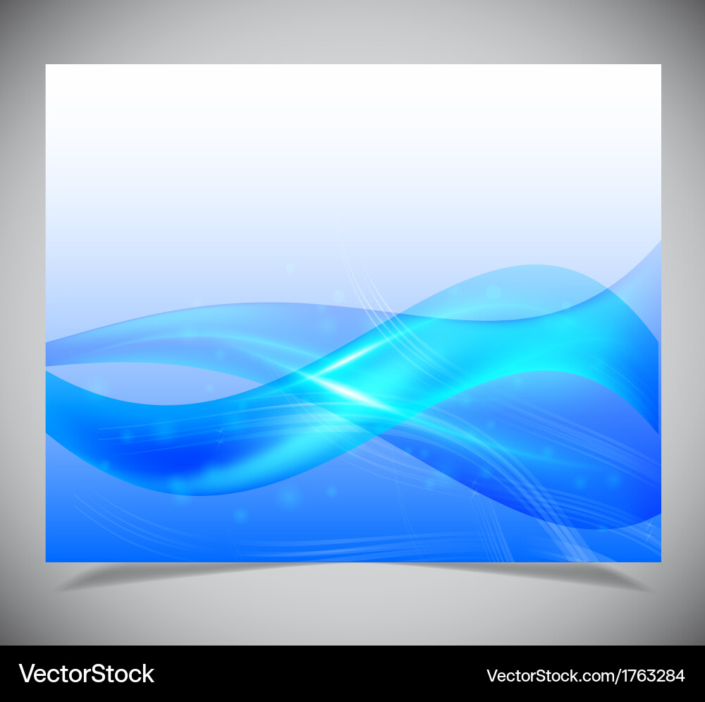 Smooth colorful abstract glowing background Vector Image