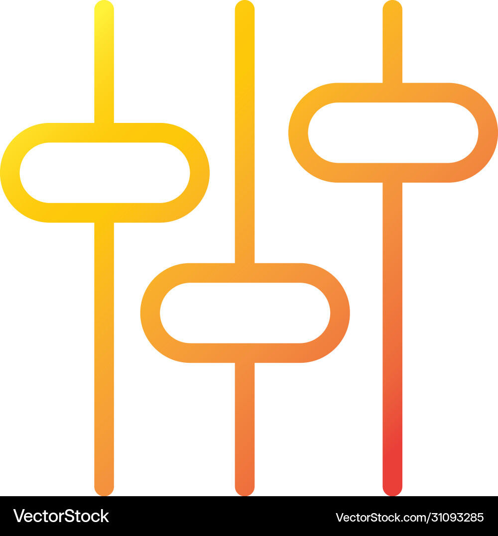 Equalizer frequency internet web technology Vector Image