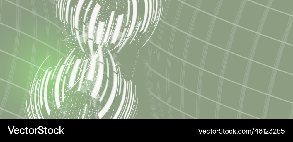 Technology data background idea of global Technology data background idea of global vector image