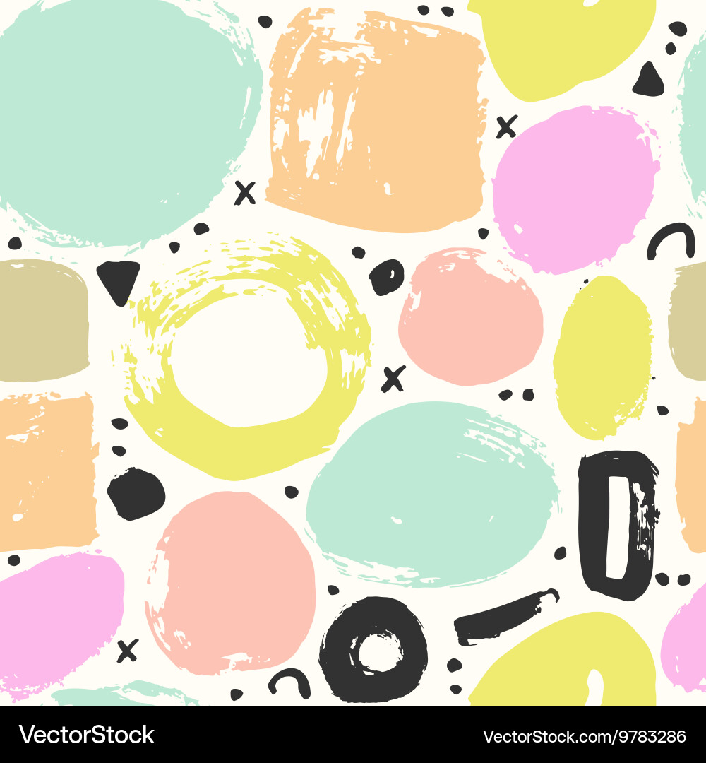 Brushstroke Pattern - Abstract Texture vector image
