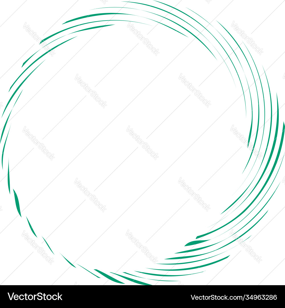 Circular spiral swirl twirl design element Circular spiral swirl twirl design element Vector Image