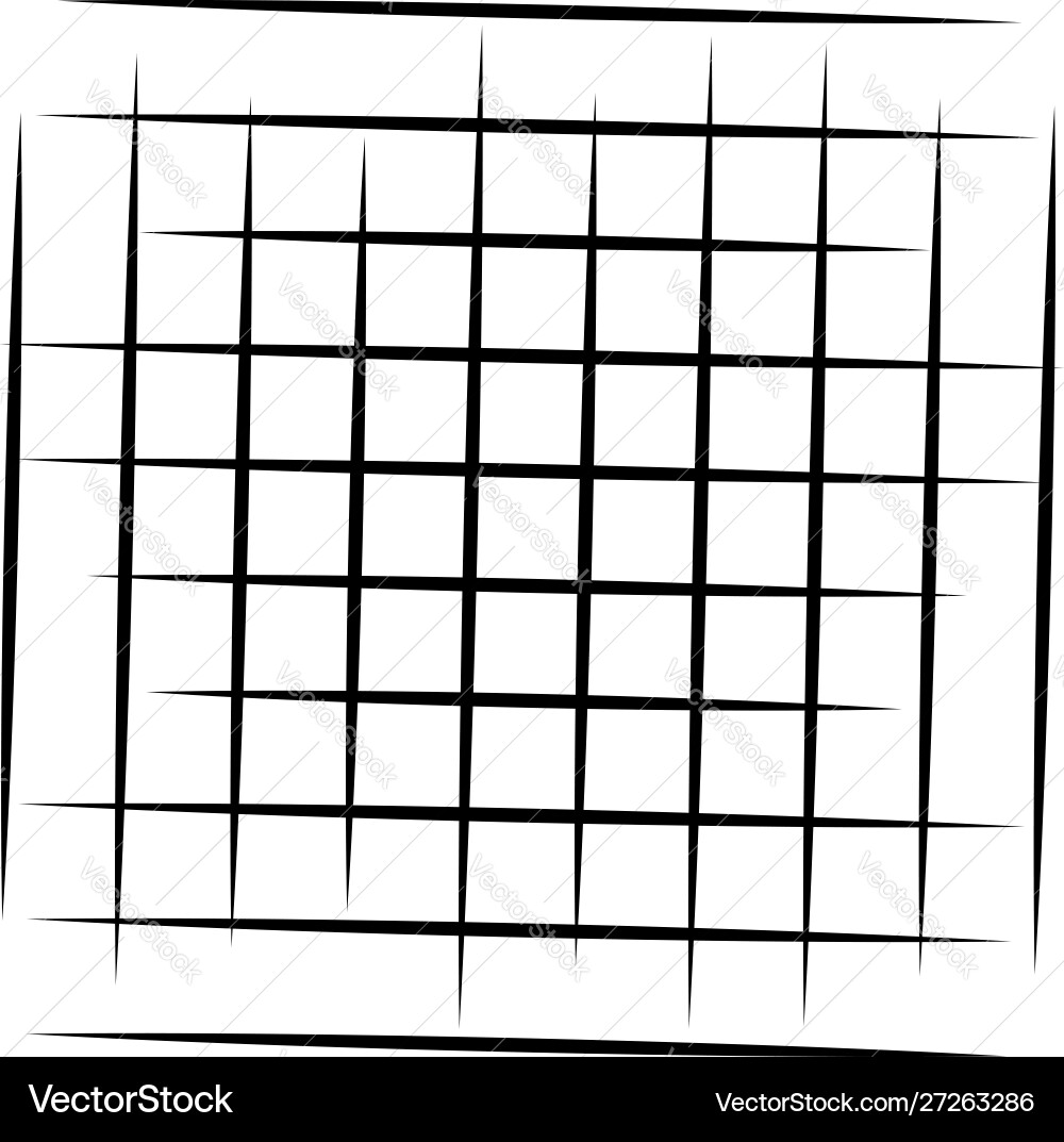 Grid mesh element cellular reticular grate Grid mesh element cellular reticular grate vector image