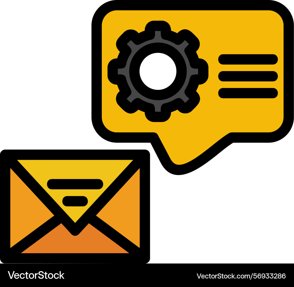 Support line filled style icon design vector image