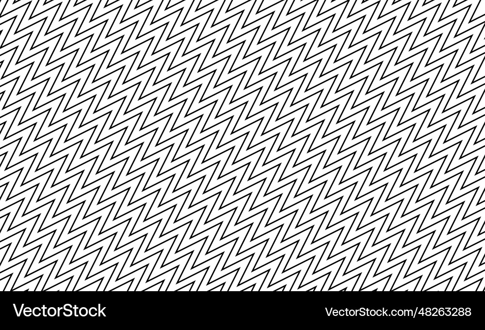 Abstract diagonal zigzag lines pattern vector image