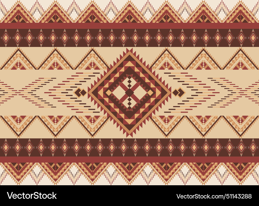 Ethnic seamless pattern tribal aztec ornamental Ethnic seamless pattern tribal aztec ornamental vector image