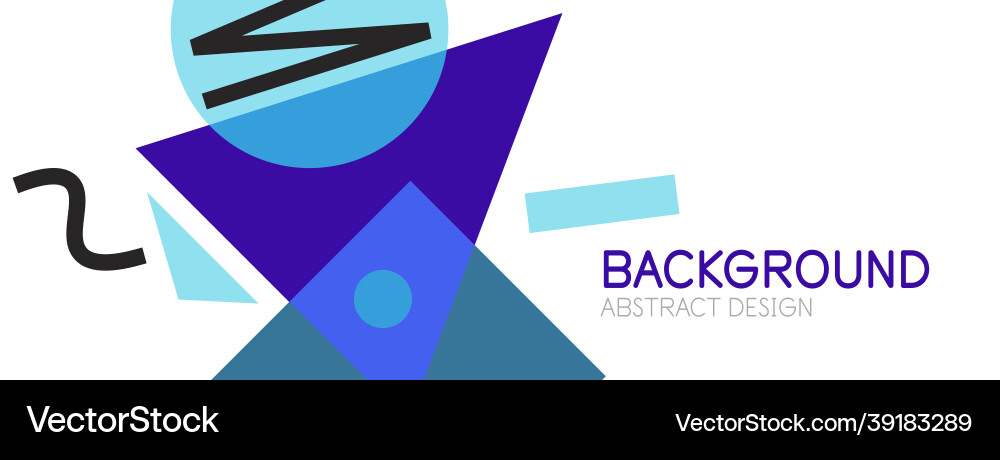 Abstract background blocks lines triangles Abstract background blocks lines triangles vector image