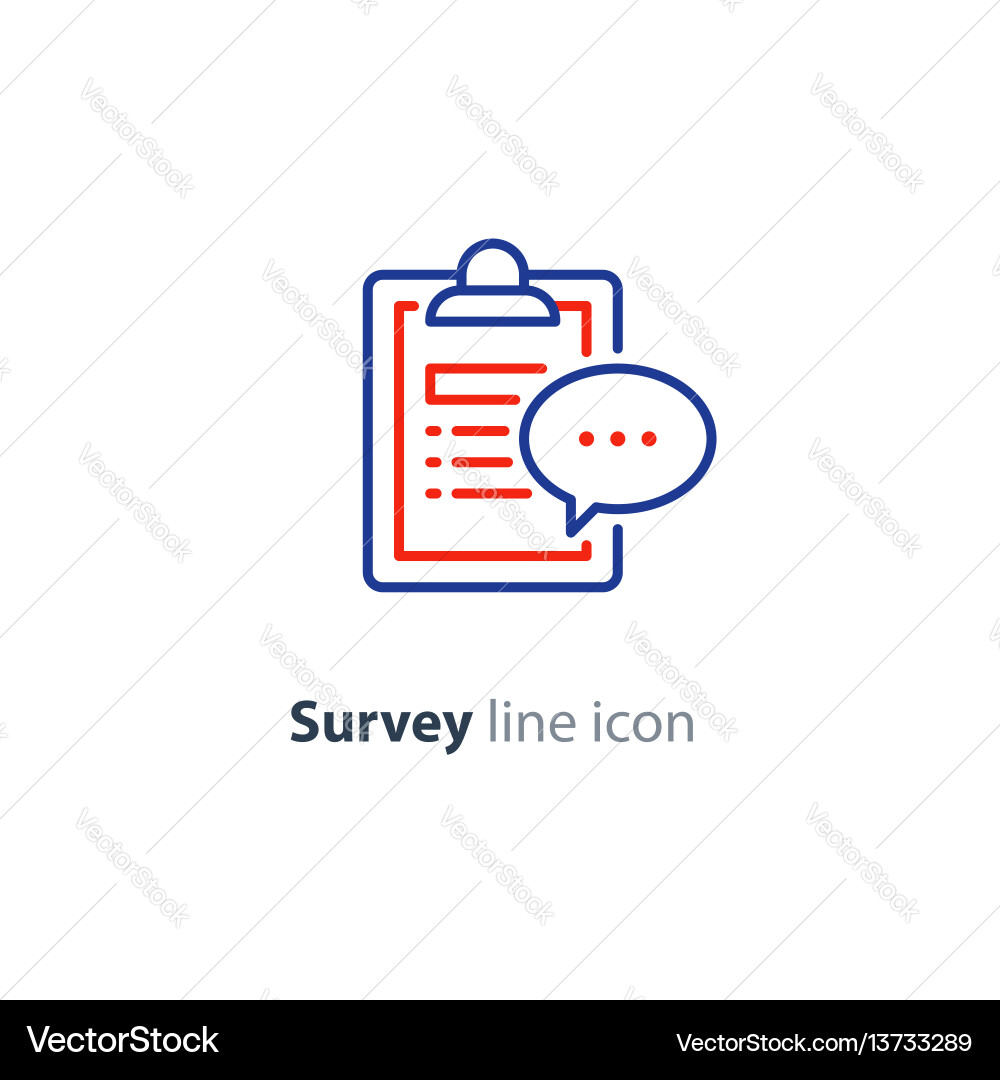 Brief report icon to do list and speech bubble Brief report icon to do list and speech bubble vector image