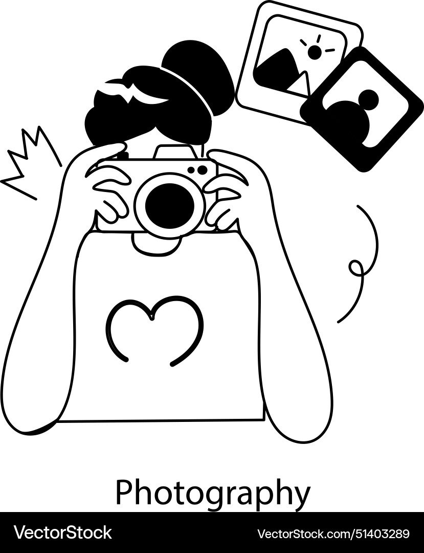 Photography Royalty Free Vector Image - VectorStock