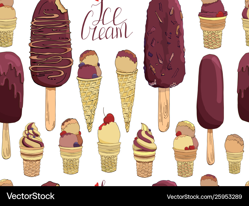 Seamless pattern endless texture with hand Seamless pattern endless texture with hand vector image