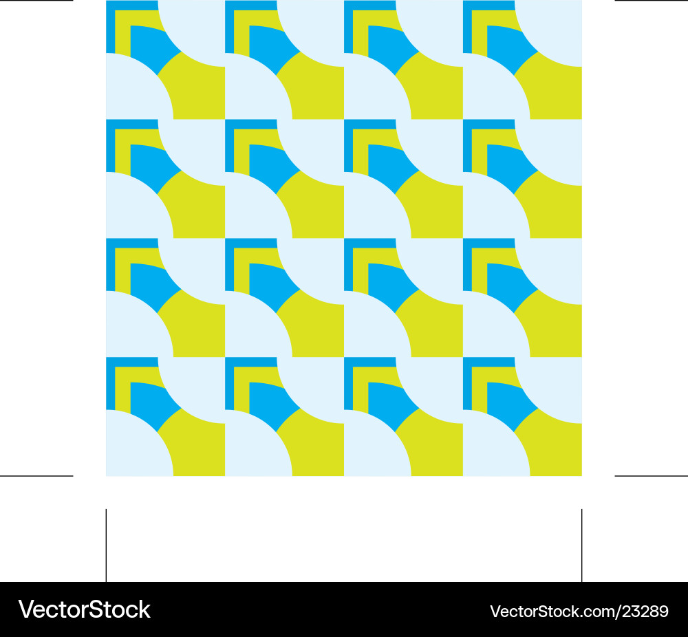 Seamless pattern vector image