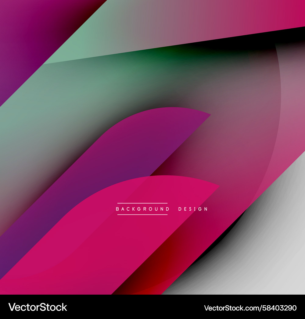 Abstract gradients blend creating dynamic shapes Abstract gradients blend creating dynamic shapes Vector Image